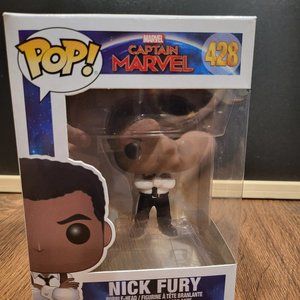 Marvel Captain Marvel Nick Fury Funko Pop